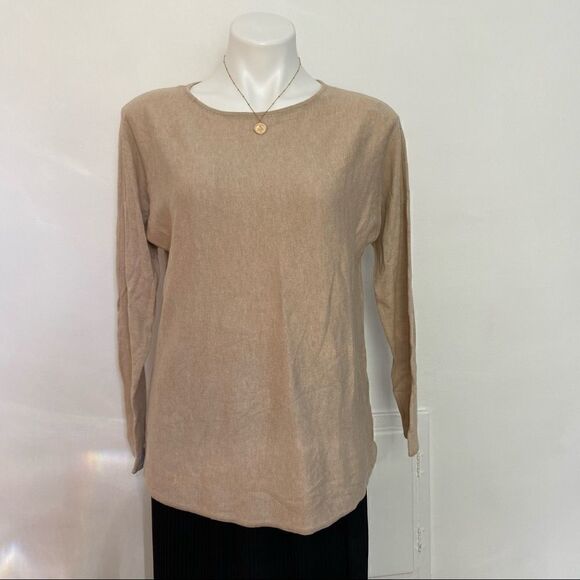 Michael Kors Neutral Crewneck Sweater - Picture 1 of 9